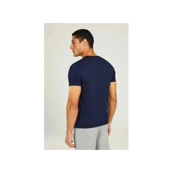 LUMBERJACK A101497403 M-CT106 BSC V NK T-SH 4FX ERKEK T-SHİRT LACİVERT