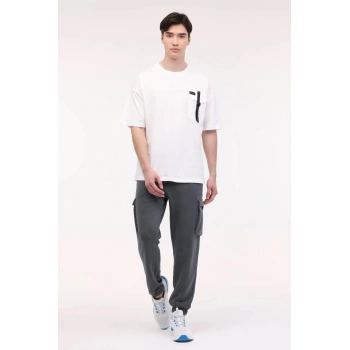 Lumberjack A10156787108010 Antrasit Erkek Eşofman Altı ML UTHAR 22UT1014 4FX