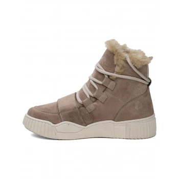 M.P. 242-1876ZN Kadın Sneaker Bot Bej