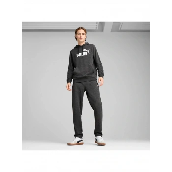 Puma Ess No. 1 Logo Erkek Gri Günlük Stil Eşofman Altı 68261207