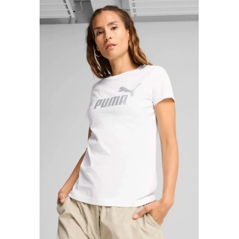 Puma Essentials Kadın Beyaz Tişört 63153602
