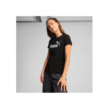 Puma Essentials Kadın Siyah Tişört 63153601