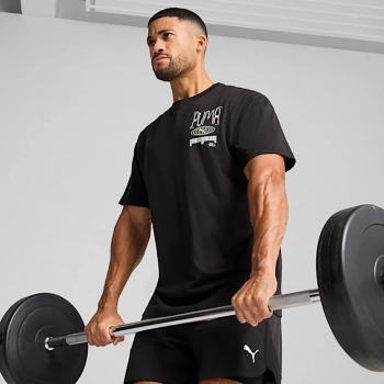 PUMA GRAPHİCS TRAİN ERKEK SİYAH TİŞÖRT 52657001