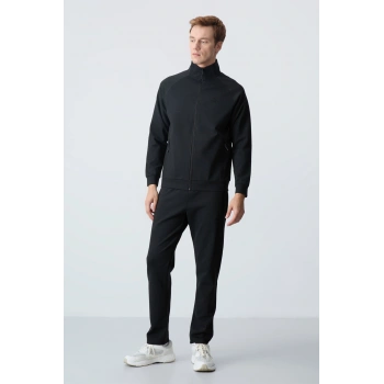 Tommy Life Klasik Paça Erkek Eşofman Takımı Siyah 85113