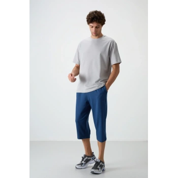 TOMMY LIFE Parlament Pamuklu Yumuşak Dokulu Standart Fit Nakışlı Erkek Kapri - 83102