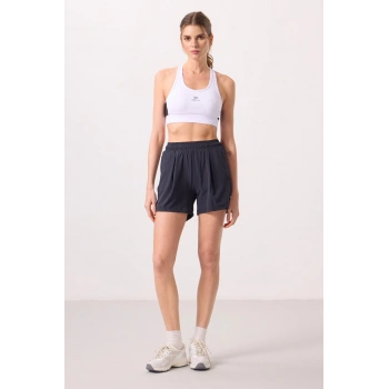 Tommy Life Rahat Form Kadın Şort Siyah 91014