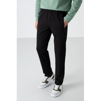 Tommy Life T06ER-84671 Siyah Erkek Alt Eşofman