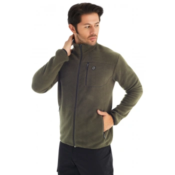 CROZWİSE TAM FERMUARLI SWEAT 6037-04 YEŞİL