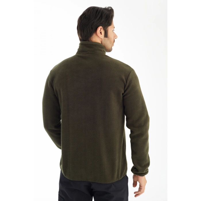 CROZWİSE TAM FERMUARLI SWEAT 6037-04 YEŞİL