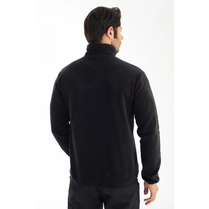 CROZWİSE POLAR YARIM FERMUARLI SWEAT SİYAH 6036-10