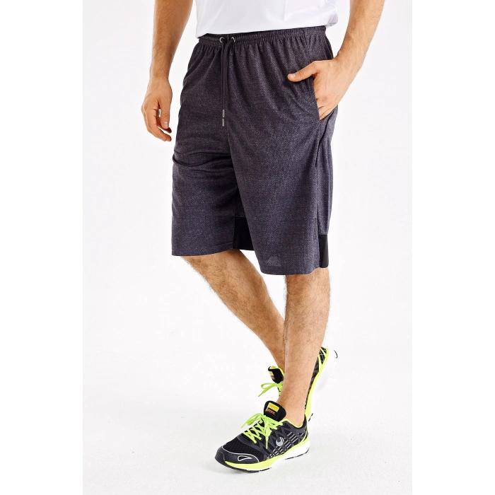 UHLSPORT 3202405 ŞORT POLY STORM M ANTRASİTMELANJ