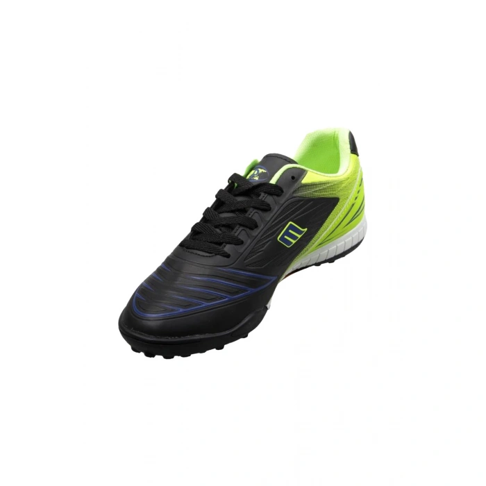 MP Erkek Bağcıklı Siyah-Sarı Halı Saha Ayakkabı 222-2802MR 100