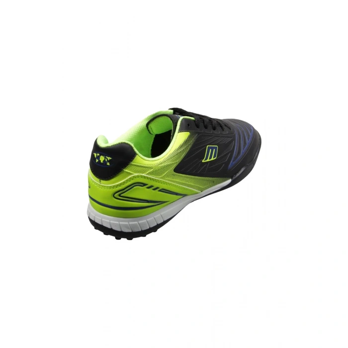 MP Erkek Bağcıklı Siyah-Sarı Halı Saha Ayakkabı 222-2802MR 100