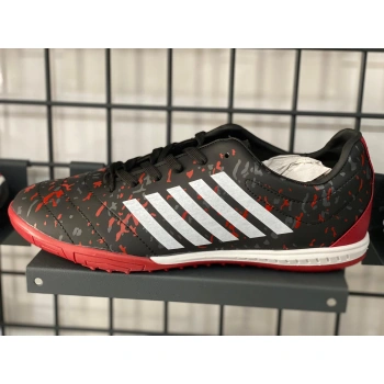 MP Erkek Bağcıklı siyah kırmızı Halı saha Ayakkabı 221-2406MR 400