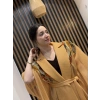 Taş İşlemeli File Abaya (Camel)