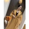 Taş İşlemeli File Abaya (Camel)