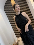 Livia Dantel Detaylı Uzun Elbise