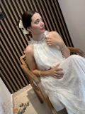 Livia Dantel Detaylı Uzun Elbise