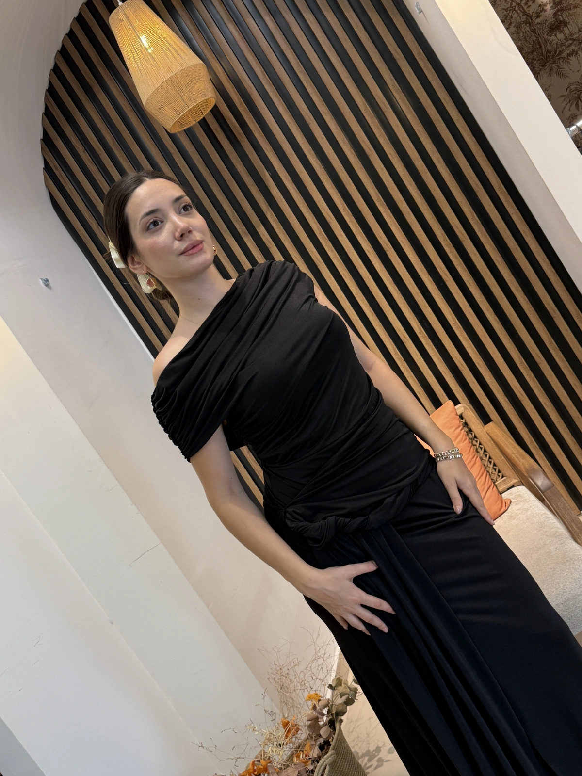 Mila Siyah Elbise
