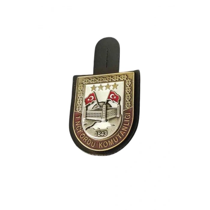 1 nci Kolordu komutanligi 1843 1 nolu harici metal gogus brovesi