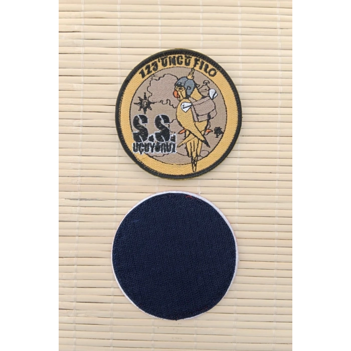 123.cu Filo S.S Ucuyoruz Yazili Nakis islemeli Arma Pec Patch