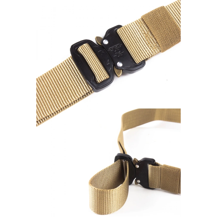 125 cm kobra model kum beji renkli orjinal 5.11 tactical metal tokali kaliteli taktik kemer palaska