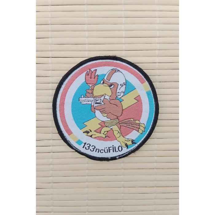 133.cu Filo Yazili Fermateks islemeli Arma Pec Patch