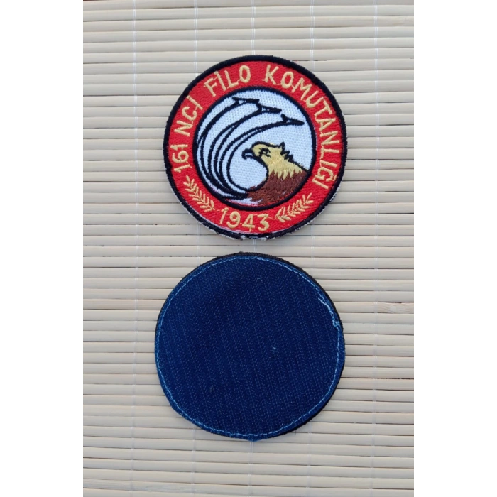 161 nci fFilo Komutanligi 1943 Ozel Tasarim Logolu Nakis islemeli Arma