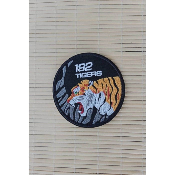 192 Tigers Nakis islemeli Arma Pec Patch