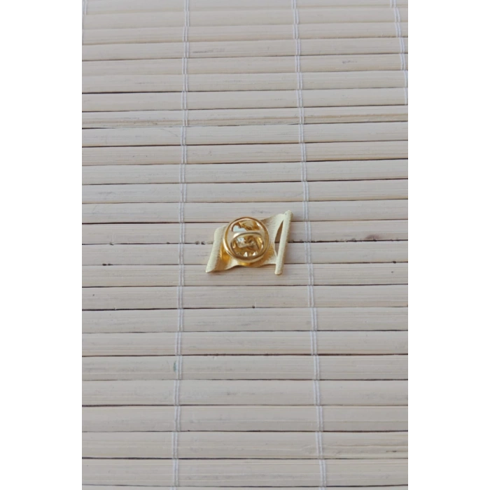 2 Adet Dalgalanan Bayrak Sarrafiyeli Taki ceket yaka ignesi yaka rozet