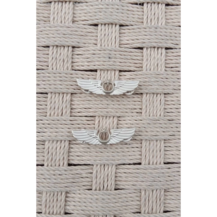 2 Adet hava kuvvetleri hava pilot kaliteli metal gogus brove