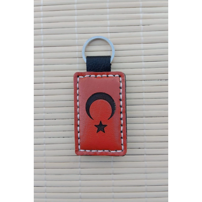 2 Adet ozel Tasarim Ataturk Siluetli imza Hakiki Deri Hediyelik Anahtarlik