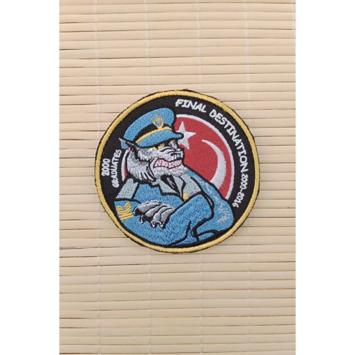 2000 graduates final destination 2000 2016 yazili nakis islemeli arma patch pec