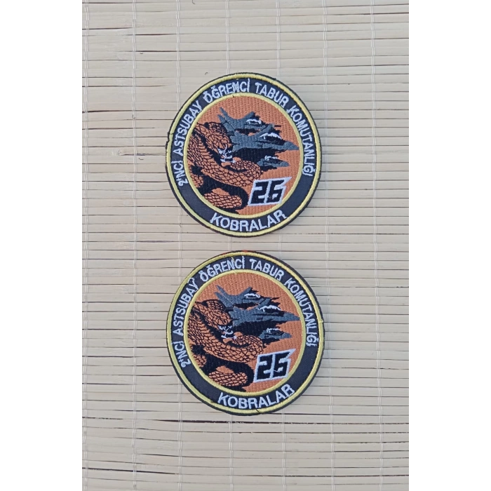 2.ci astsubay ogrenci tabur komutanligi kobralar 25 arma pec patch