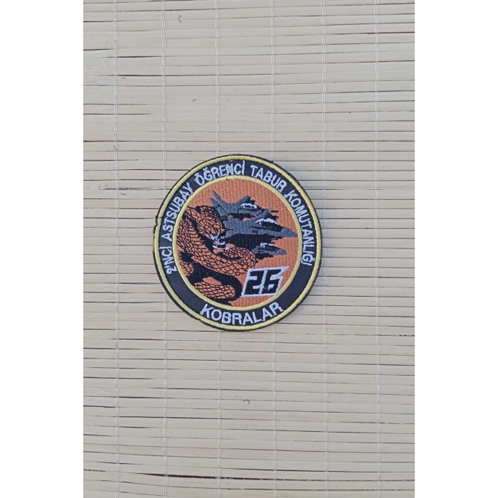 2.ci astsubay ogrenci tabur komutanligi kobralar 25 arma pec patch