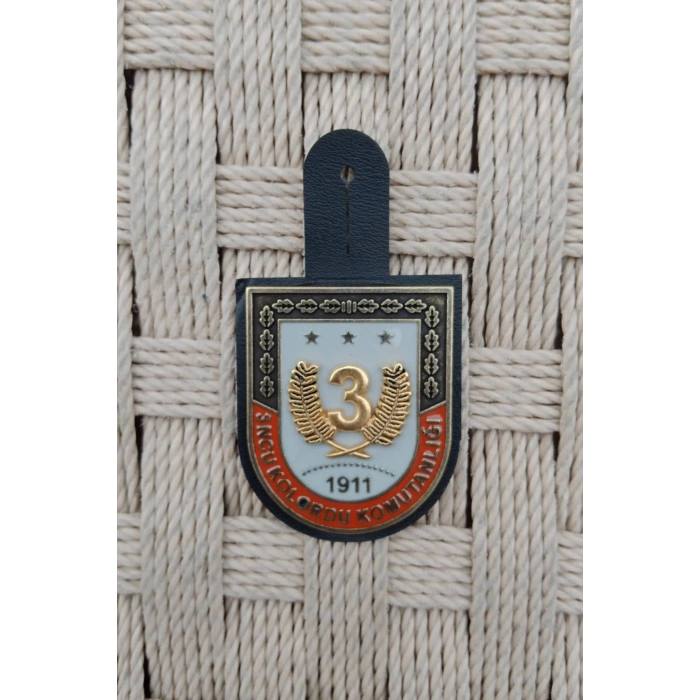 3 ncu Kolordu komutanligi 1911 1 nolu harici metal gogus brovesi