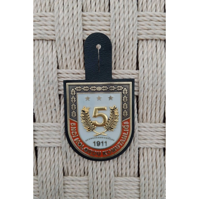 5 nci Kolordu komutanligi 1911 1 nolu harici metal gogus brovesi