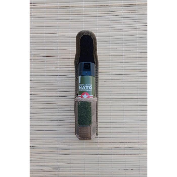 50 ml nato biber gazi kamuflaj renkli impertex biber gazi kilifi