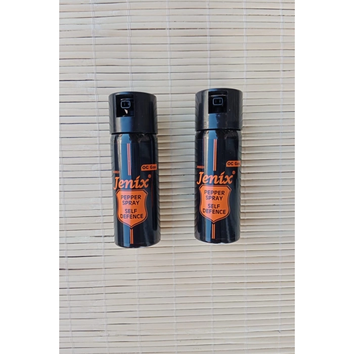 60 ml jenix 2 adet biber gazi