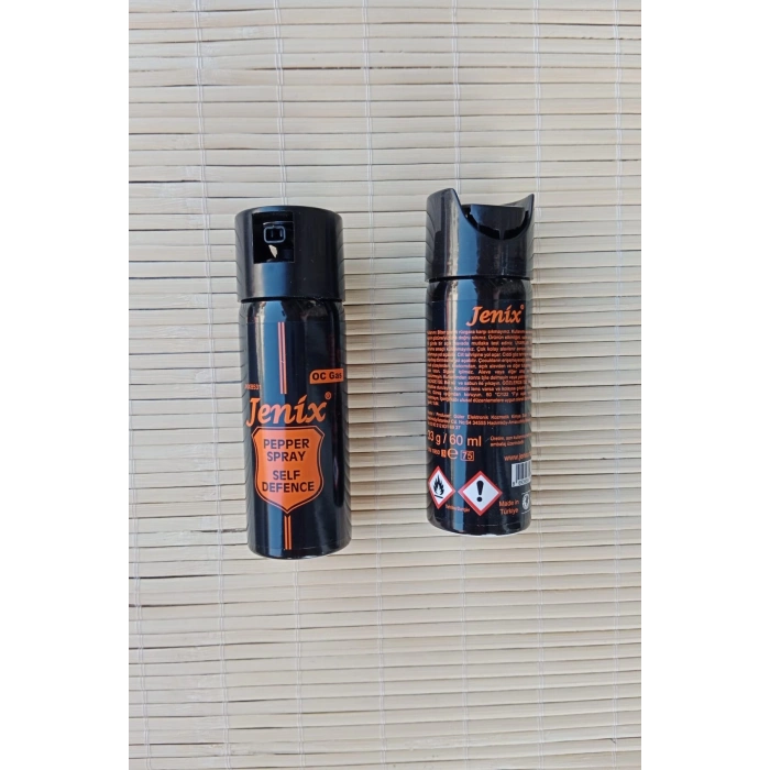 60 ml jenix 2 adet biber gazi