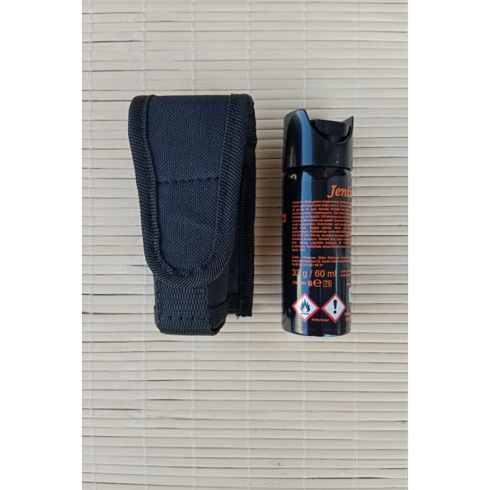 60 ml jenix biber gazi siyah renkli impertex biber gazi kilifi