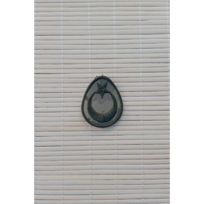 Kara Kuvvetleri Astsubay Uzman Cavus Mavi Bere Kokarti