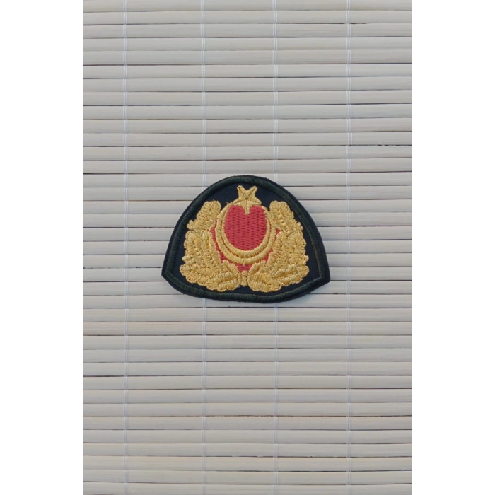 Kara Kuvvetleri Saglik Subay Nakis islemeli Bere Kokarti