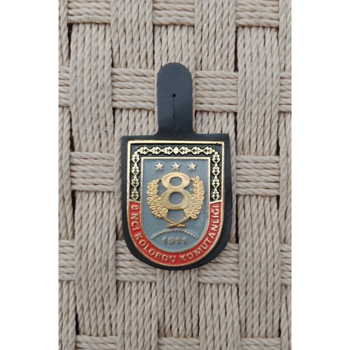 8 nci Kolordu komutanligi 1911 1 nolu harici metal gogus brovesi