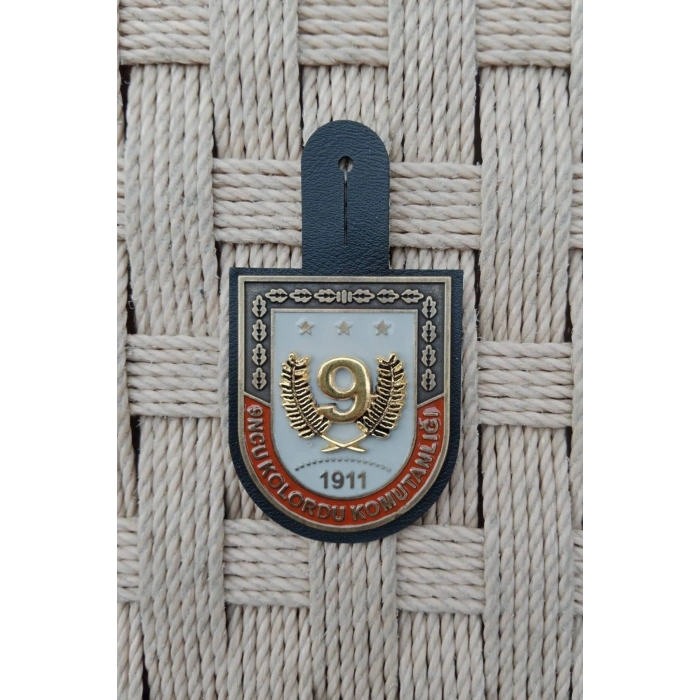 9 ncu Kolordu komutanligi 1911 1 nolu harici metal gogus brovesi