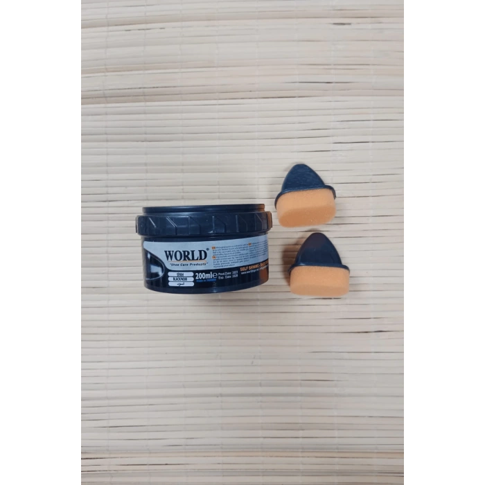 acemi bedelli asker icin 200 ml world sungerli siyah boya