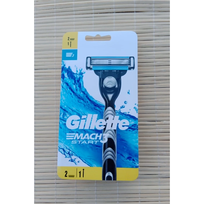 Acemi bedelli asker icin 2 bicakli gillette mach 3 Tiras Makinasi 2 + 1 Bicak jilet