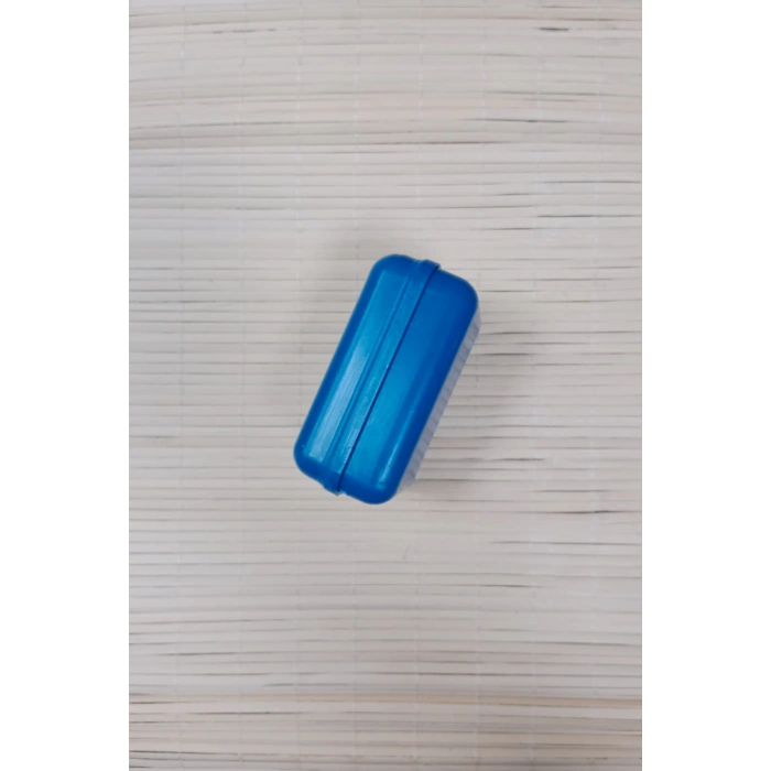 acemi bedelli asker icin mavi renk kapakli sabun kutusu