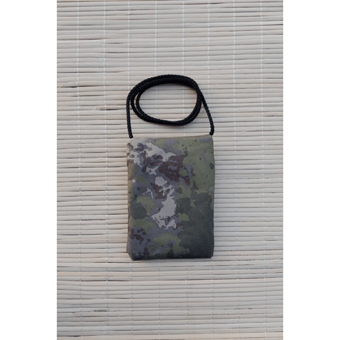 acemi bedelli askerler icin kamuflaj renkli boyundan baglamali ipli boyun cuzdani