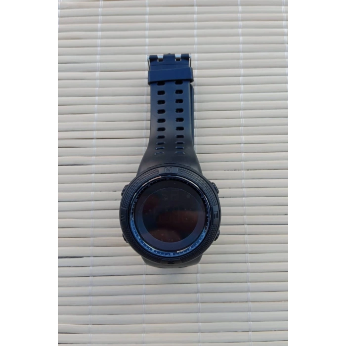 Acemi Bedelli Askerler icin Takvimli Alarmli Kronometreli Yumusak Klasik Siyah Kol Saati